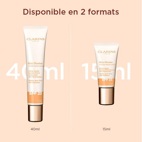 CLARINS Skin Illusion Tinted Moisturizer - Getönte Creme für CLARINS Skin Illusion Tinted Moisturizer - Getönte Creme für
